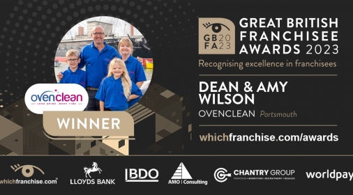 Great British Franchise Awards 2023 Winner Dean and Amy Wilson