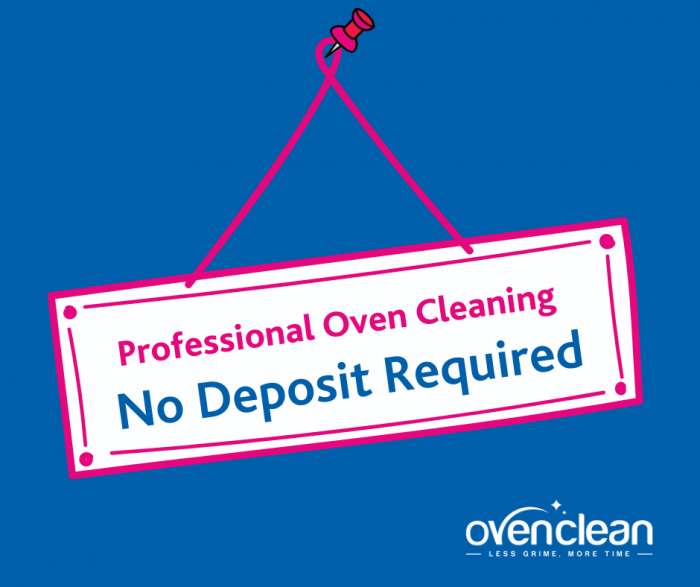 professional oven cleaning no deposit